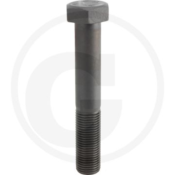 Zeskantbout M45x280 DIN 931 Staal 10.9 Onbehandeld Zwart Buitenzeskant