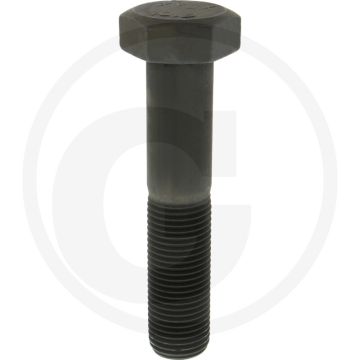 Zeskantbout M45x220 DIN 931 Staal 10.9 Onbehandeld Zwart
