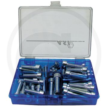 Assortiment binnenzeskantbouten DIN 912 (53-delig)