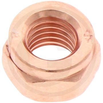 Thermag moer DIN 88105, M8, staal, borgmoer galvanisch verkoperd