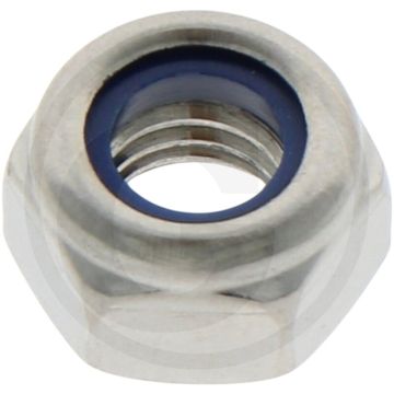 Zeskantmoer met klemdeel M8 x 1,25 (DIN 985)