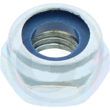Zeskantmoer met klemdeel M10 x 1,5 (DIN 985, VPE100)