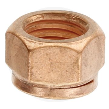 Thermag moer DIN 88105, M12, staal, metrisch, borgmoer, verkoperd