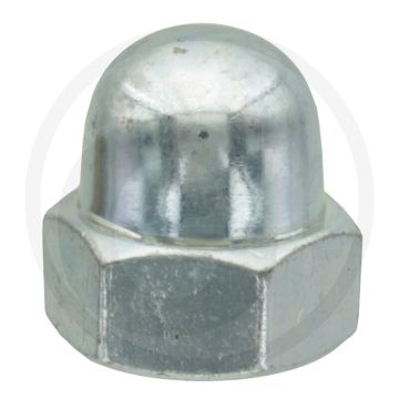 Zeskant dopmoer M14x2 DIN 1587 verzinkt staal