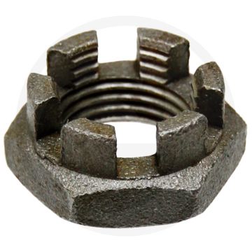 Kroonmoer M16 x 1,5 DIN 937 Staal Verzinkt Borgmoer