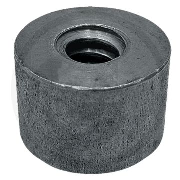 Trapezium spindelmoer DIN 88089 M18 staal – spoed 4 mm, Ø36x27 mm