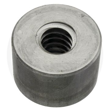 Trapezium spindelmoer DIN 88089 M22 staal spoed 5 buiten-Ø 50 mm