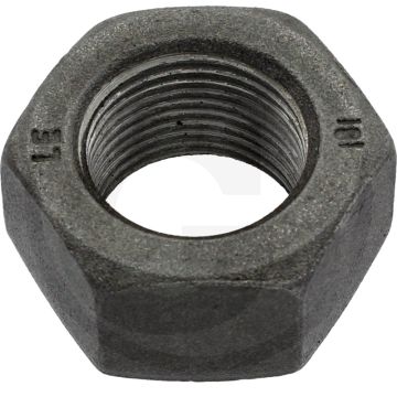 Zeskantmoer DIN 934 M27 staal 8.8 – sleutelmaat 41 mm zwart