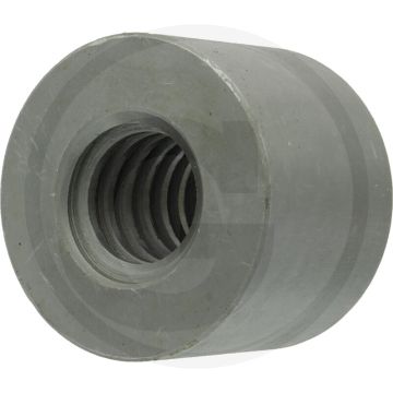 Trapezium spindelmoer DIN 88089 M30 staal spoed 6 buiten-Ø 60 mm hoogte 45 mm