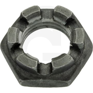 Kroonmoer M30 DIN 937 Staal Spoed 3,5