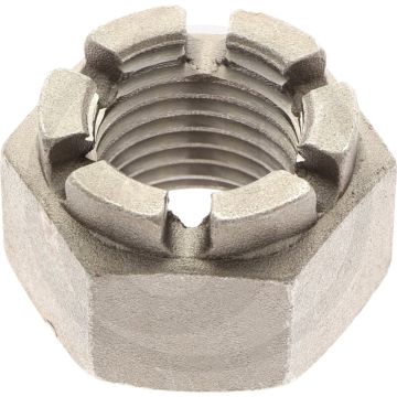 Kronenmutter M56x5,5 DIN 937 17H Stahl