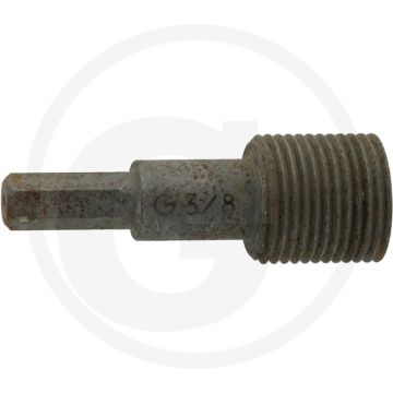 VÖLKEL Snel-inbouwgereedschap HexDrive G 3/8 – R-draad BSP G 3/8”