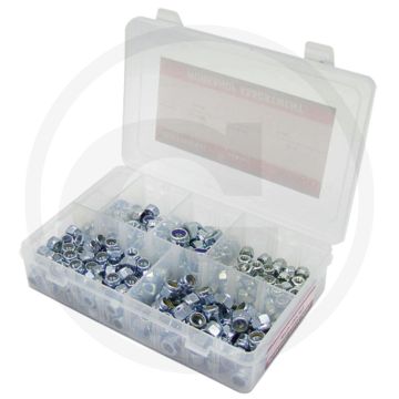Assortiment borgmoeren DIN 985 / 10,9 (260-delig)