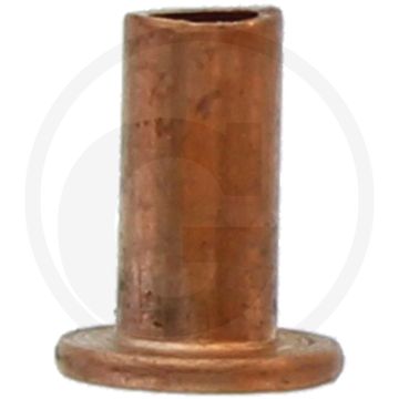 VPE100 koperen klinknagels 4x8 DIN 7338 – Staal, vorm B