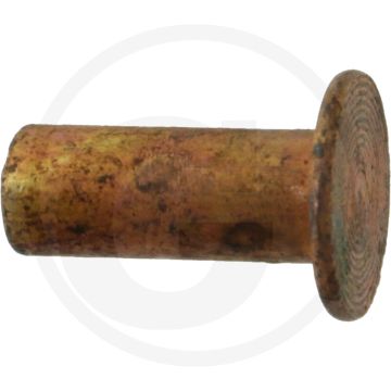 VPE100 koperen klinknagels 5x12 DIN 7338 – Koper, vorm B