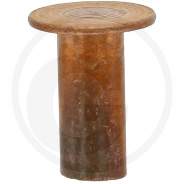 VPE100 koperen klinknagels 8x18 DIN 7338 (8 x 18 mm)