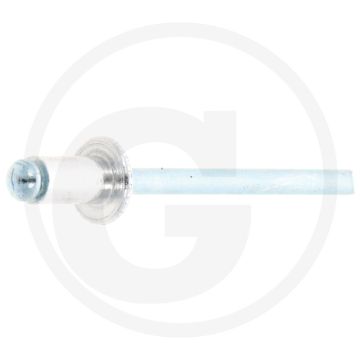 VPE500 blindnieten met platte kop A5x8 | AL/ST DIN 7337 Ø5x8 mm