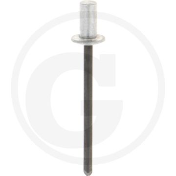 VPE500 blindnieten met platte kop 4x8 AL/ST Ø4mm 0,5-3,5mm bereik ISO15973