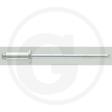 VPE500 blindnieten met platte kop 4x10 mm DIN 7337