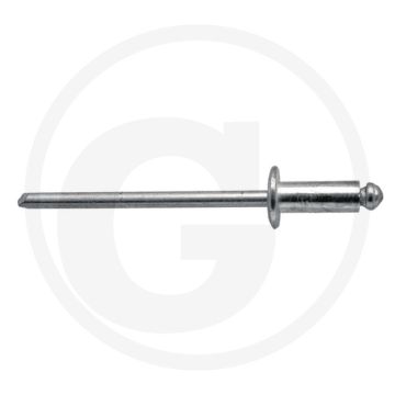 VPE500 blindnieten met platte kop 4x10 VA/VA ISO 15983
