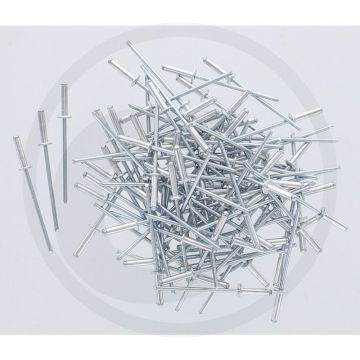VPE500 blindnieten met platte kop 3x12 mm DIN 7337