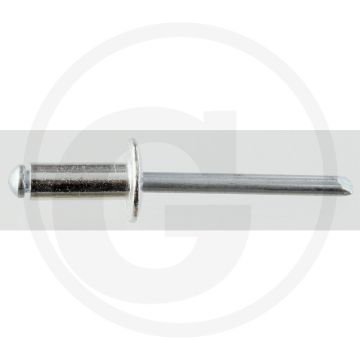 VPE500 blindnieten met platte kop 5x1 AL/ST Ø5x12 mm klembereik 6,0-8,0