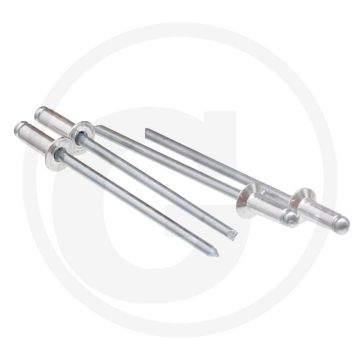 VPE500 blindnieten met verz. kop 4x16 AL/ST klembereik 10,5-12,5 mm