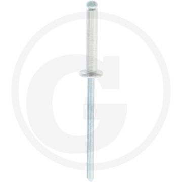 VPE500 blindnieten met platte kop 3x16 DIN 7337
