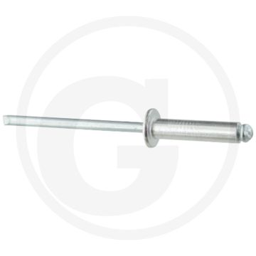 VPE500 blindnieten met platte kop A4x1 AL/ST Ø4x16 DIN7337