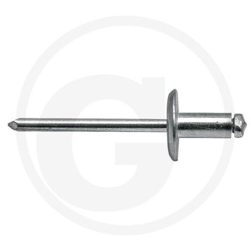 VPE500 blindnieten met grote kop 5x18 K1 AL/ST Ø5mm 11,5-13,5mm klembereik