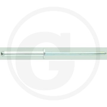 VPE250 blindnieten met platte kop A3x2 AL/ST Ø3x20 mm DIN 7337