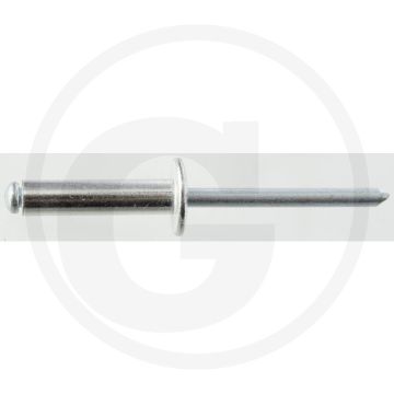 VPE500 blindnieten met platte kop 5x2 AL/ST Ø5x20 mm klembereik 12,0‑15,5 mm