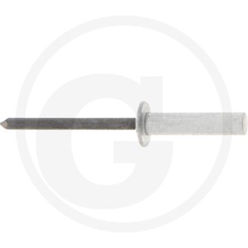 VPE500 blindnieten met platte kop 4,8x21 AL/ST ISO 15973