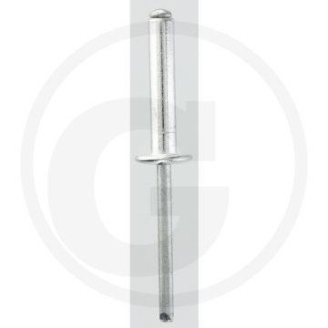 VPE500 blindnieten met platte kop 5x2 AL/ST Ø5x25 mm Klembereik 15,0-20,5 mm