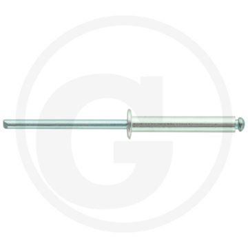 VPE500 blindnieten met platte kop A5x3 AL/ST DIN 7337 Ø5x30 mm