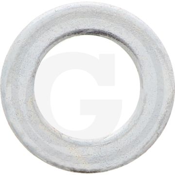 Vlakke sluitring DIN 126, staal, galvanisch verzinkt, 13,5 mm