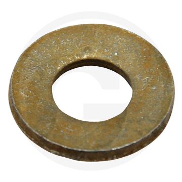 Schotelveerring 10x23x2,5 DIN 6796 Mechanisch verzinkt, geel