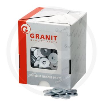 VPE100 carrosserieringen DIN 440 Gegalvaniseerd 6,6x22x2 mm
