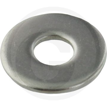 VPE100 carrosserieringen RVS DIN 9021 Ø4,3x12x1 mm