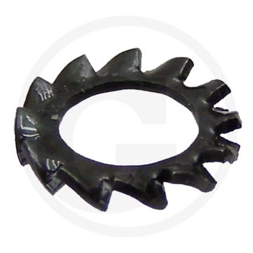 VPE100 tandveerringen DIN 6798 Staal 16,5 mm