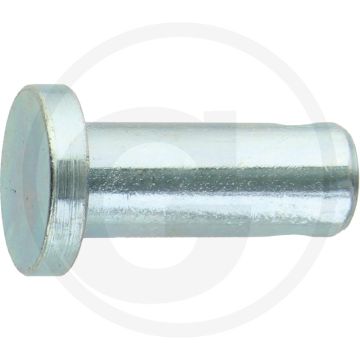 Spiebout 12x30 DIN 1444 Gegalvaniseerd Staal – 10 stuks per doos