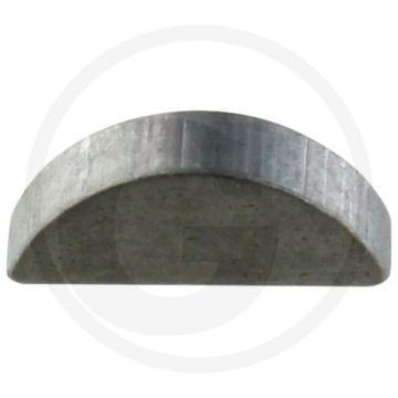 Halve maan spie 2,5x3,7 DIN 6888 staal C45+C 100 stuks