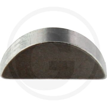 Halve maan spie 4x5 DIN 6888 staal C45+C verpakt per 100 stuks
