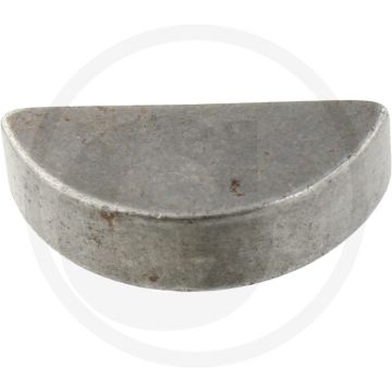 Halve maan spie 6x9 DIN 6888 Staal C45+C 22mm 50st