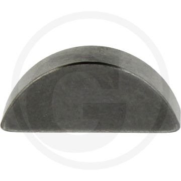 Halve maan spie 10x11 DIN 6888 staal C45+C lengte 27,35mm (25 stuks)
