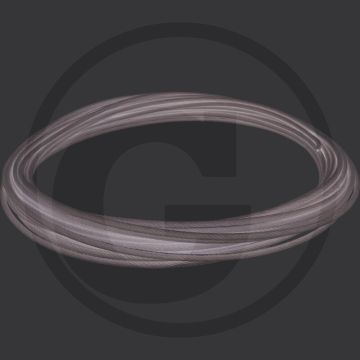 Drahtseil, 4/6mm, 25m, Stahl PVC-ummantelt