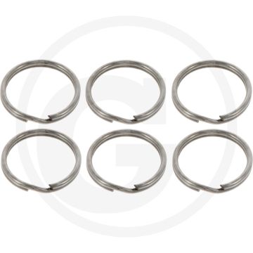 Pewag Sleutelhangerringen 1,5 x 20 mm (6 stuks)
