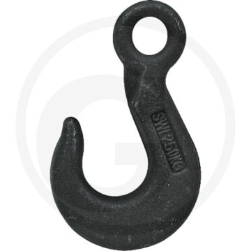 Lasthaak 2500 kg draagvermogen, bekopening 42 mm