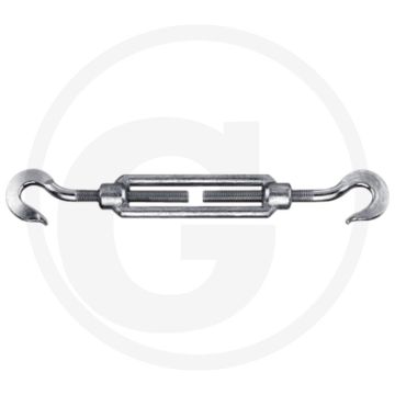 Stabilisator Verzinkt M10 Haken/Haken DIN 1480 draagkracht 220 kg