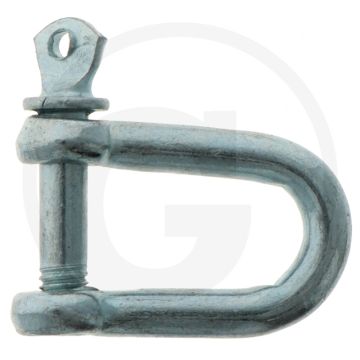 Blister VPE4 schakel recht 1/4" D-Schäkel 6mm 0,1ton